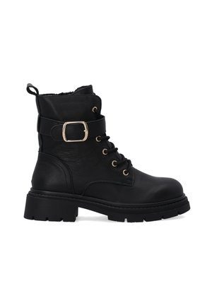 VENEZIA ANKLE BOOTS - Šněrovací kotníkové boty - black