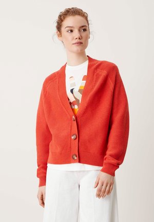 Chaqueta de punto - coral melange
