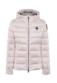 Blauer Winterjacke - charme pink