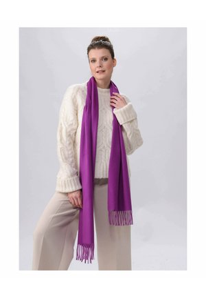 CASHMINK - MADE IN GERMANY - Sjaal - royal purple