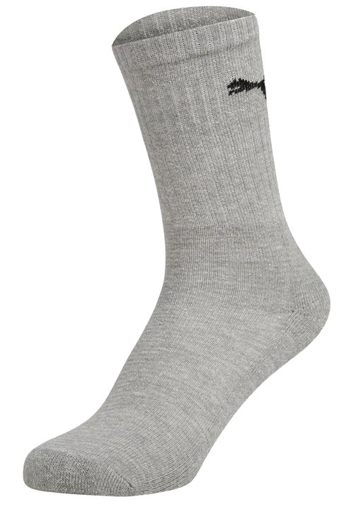 PUMA JUNIOR QUARTER 7 PAAR - Socks - grey white black — photo 3
