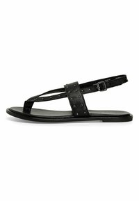 FLAT CAPREM  - Sandále T-bar - black