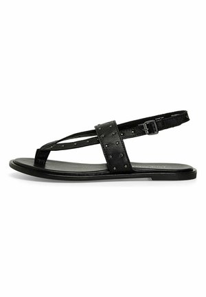 Nine West FLAT CAPREM  - Varvassandaalit - black