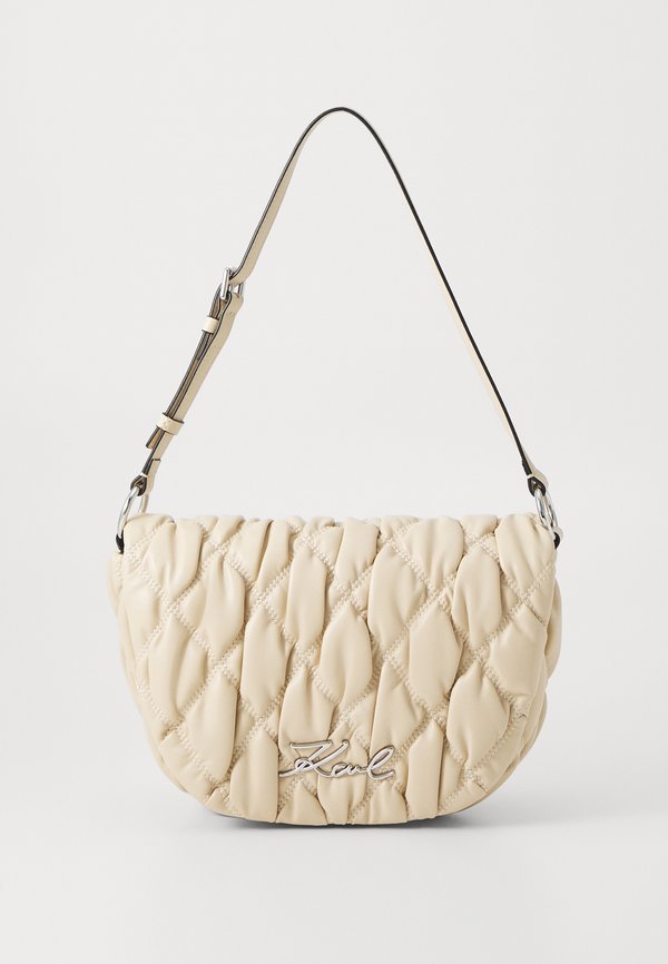 SIGNATURE KUILT - Handbag - trench beige
