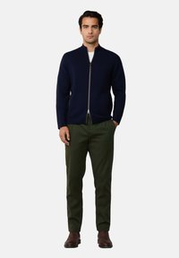 Hackett London Kardigán - midnight blue