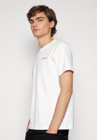 Calvin Klein MICRO LOGO 2 PACK  - Basic póló - iron gate / white