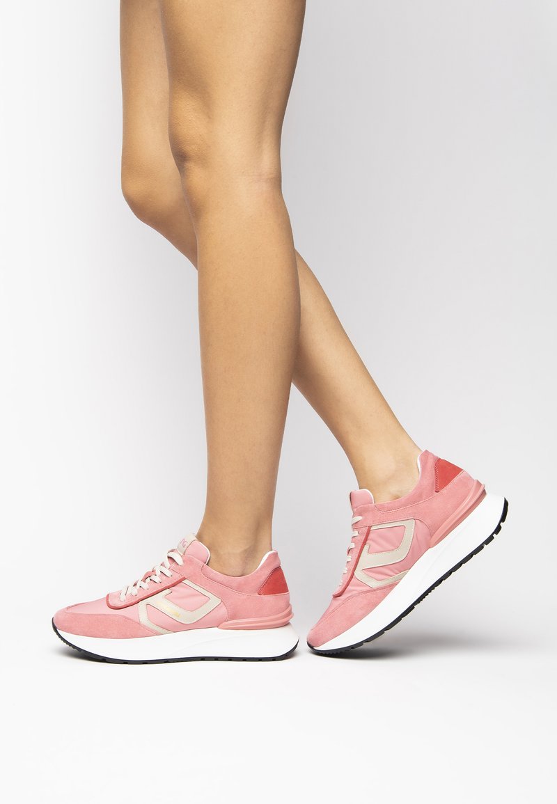 Bronx Baisley Zapatillas Moda Mujeres Blanco/Marrón - 40 - Zapatillas Bajas Shoes