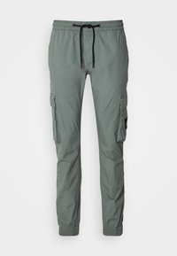 Calvin Klein Jeans WASHED Pantaloni cargo endless grey/grigio