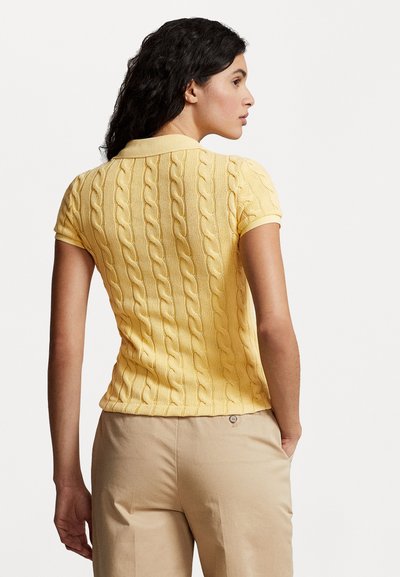 Polo Ralph Lauren COTTON SHORT SLEEVE POLO SHIRT - Polo - fall yellow