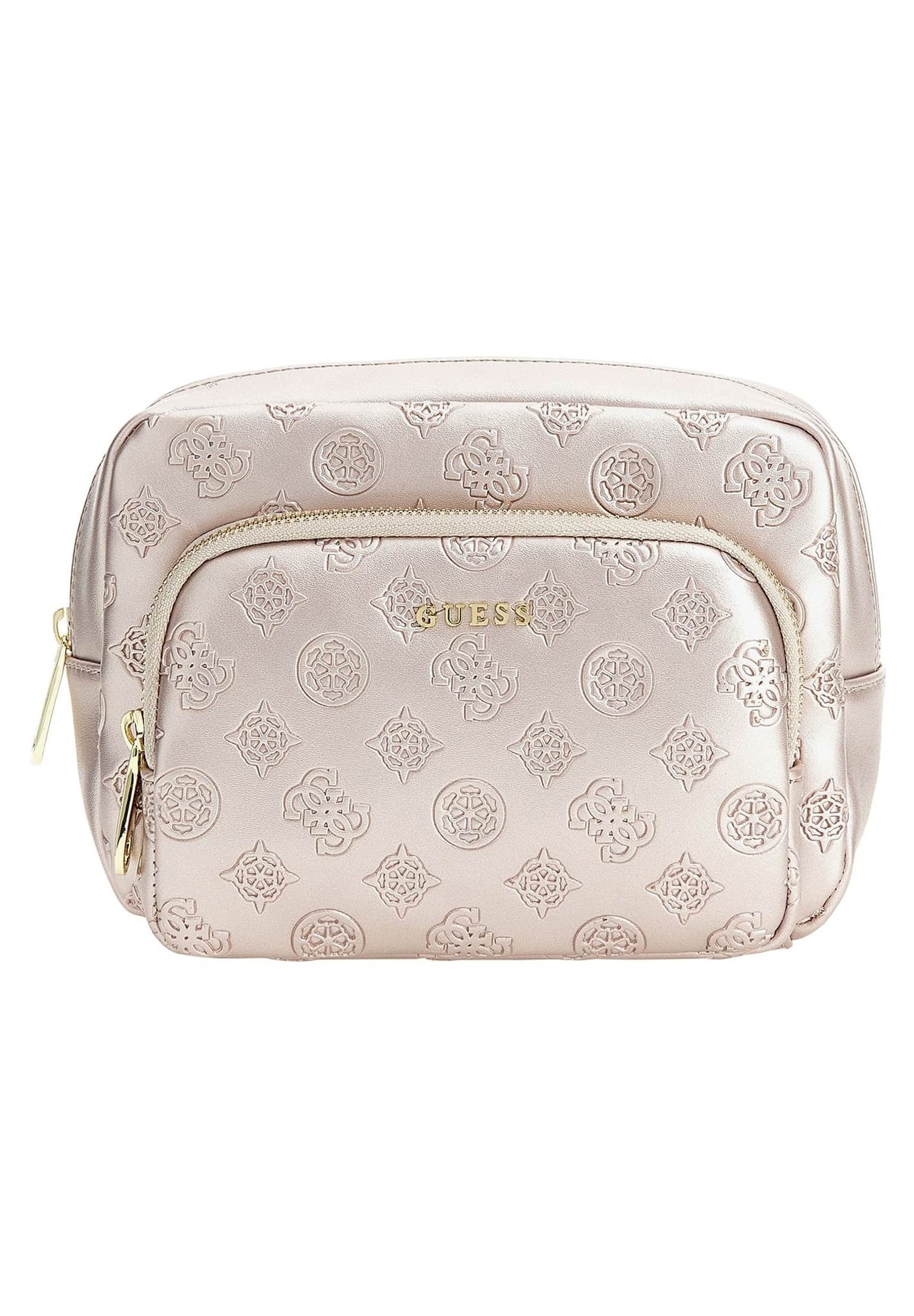 Trawila Transparente Kosmetiktasche, Groß (ca. 31x23x13 Cm), Rose, Wasserabweisend – Ideal Für Reisen