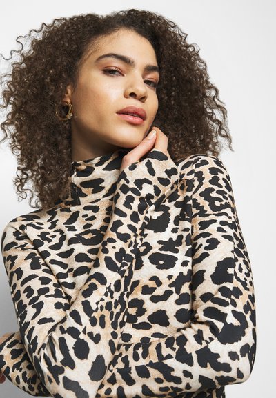 Rabanne Camisola de manga comprida - brown