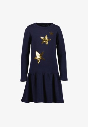 Blue Seven, BLUE SEVEN STRICKKLEID - Gebreide jurk - nachtblau