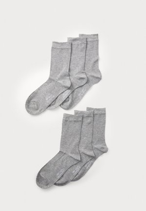 ONLINE WOMEN TOUCH SOCKS 6 PACK - Socks - grey