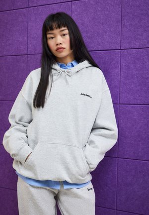 iets frans..., UNISEX - Суитшърт с качулка - grey