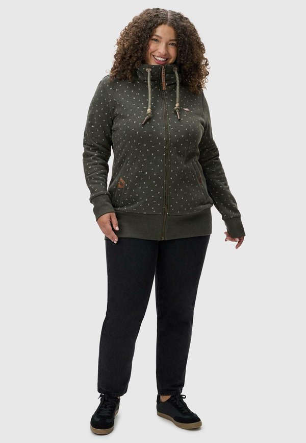 RYLIE PLUS - Sweatjacke - olive