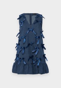 Sister Jane LYRICAL BOW MINI DRESS - Cocktailklänning - blue