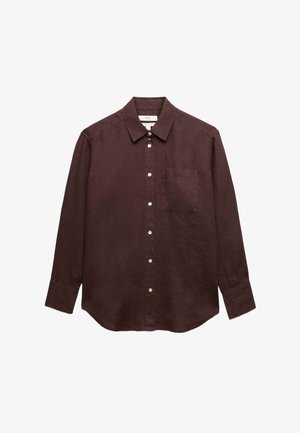 Marks & Spencer, Overhemdblouse - peat
