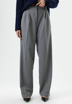 HIGH WAIST - Broek - grey
