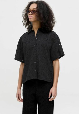 EMBROIDERED  - Nööpidega pluus - blanc de blanc