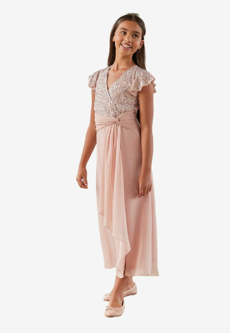 Lipsy SLEEVE- REGULAR FIT - Koktailové šaty/večierkové šaty - pink