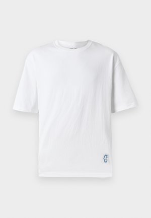 Samsøe Samsøe SWIRL UNISEX - Majica kratkih rukava s printom - blue jasper