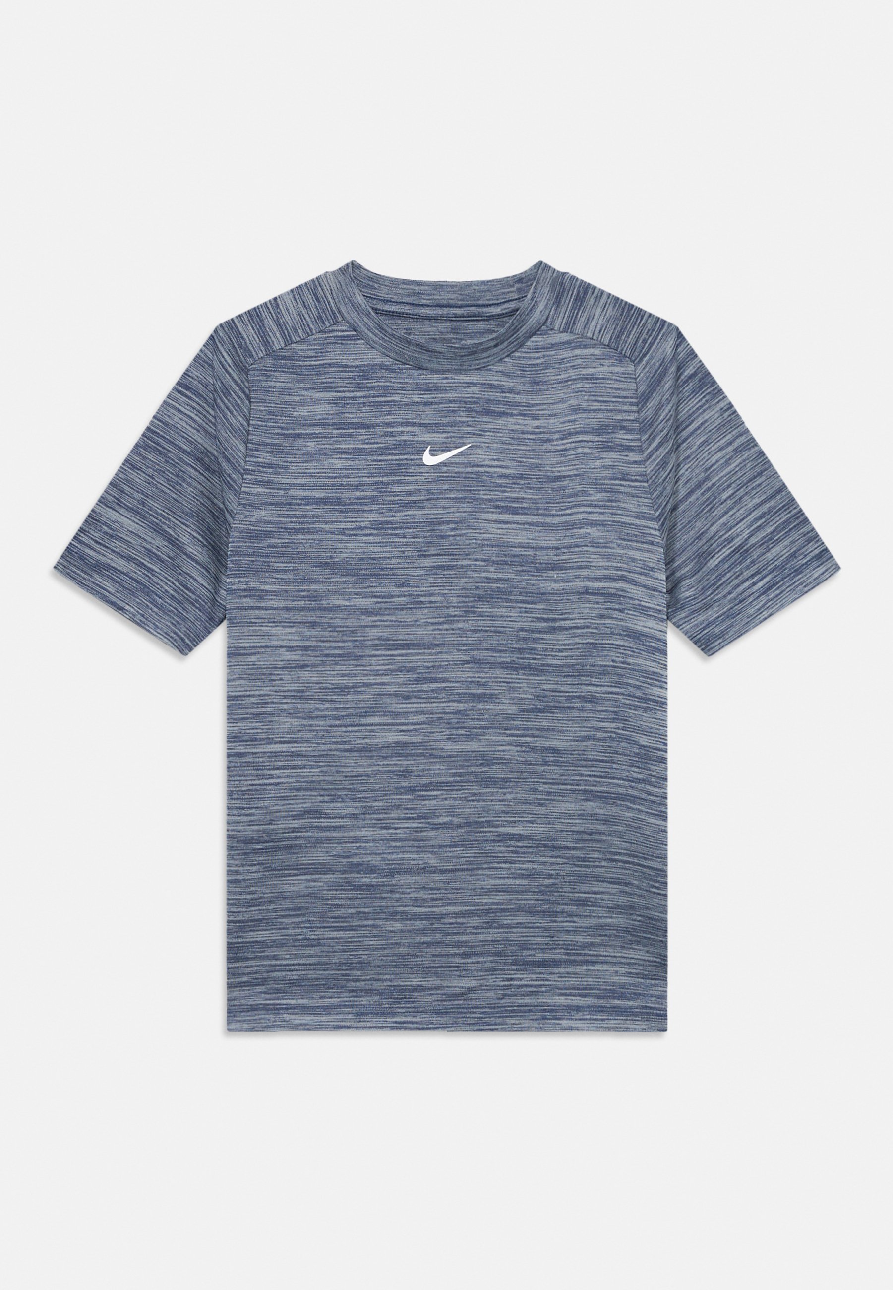 white navy blue nike shirt