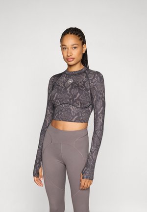 adidas by Stella McCartney Pitkähihainen paita - charcoal/black