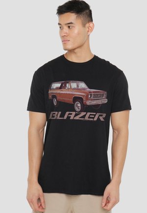 CHEVY BLAZER RETRO - Print T-shirt - black