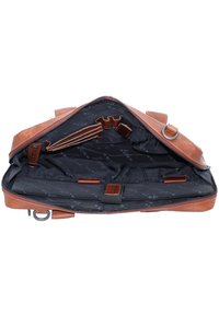 Plevier NAVIGATOR AKTENTASCHE LEDER 38 CM LAPTOPFACH - Aktentasche - braun