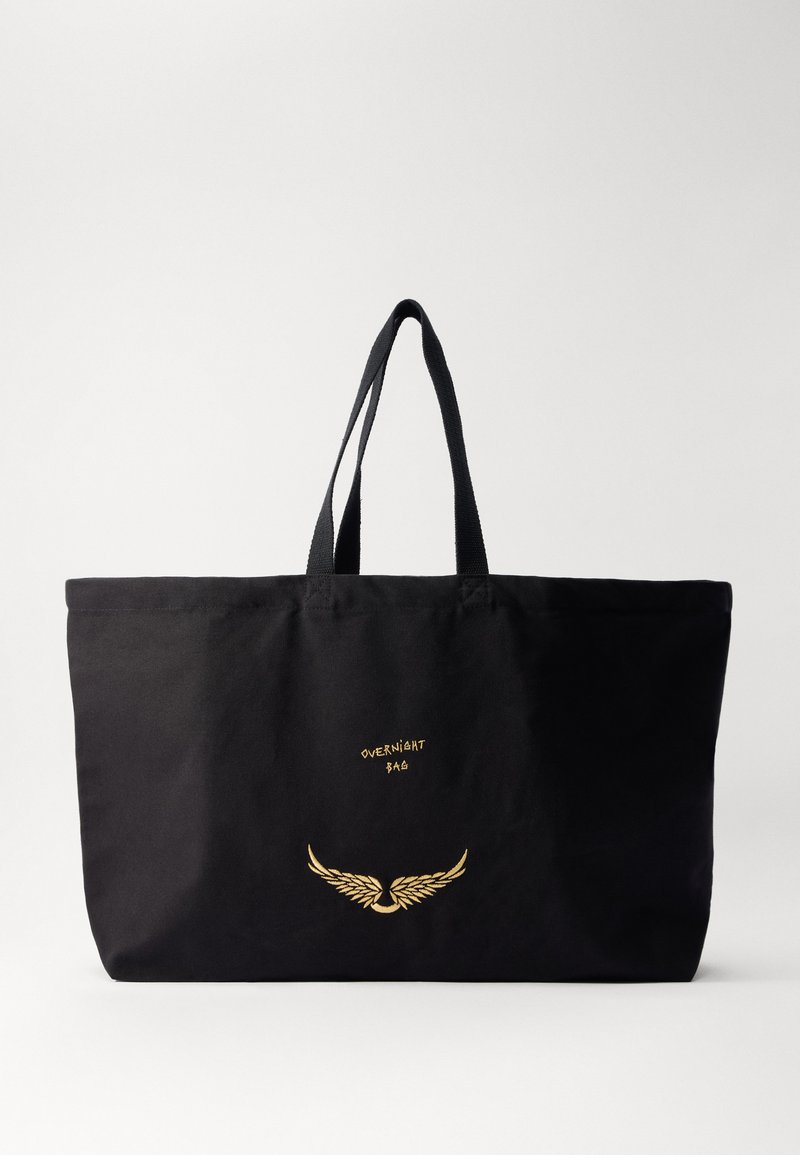 Zadig & Voltaire OVERNIGHT - Geantă de pânză - noir