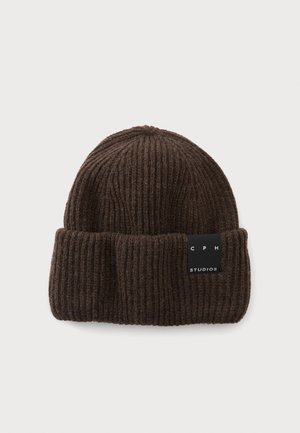 Copenhagen Studios, UNISEX - Плетена шапка - dark brown