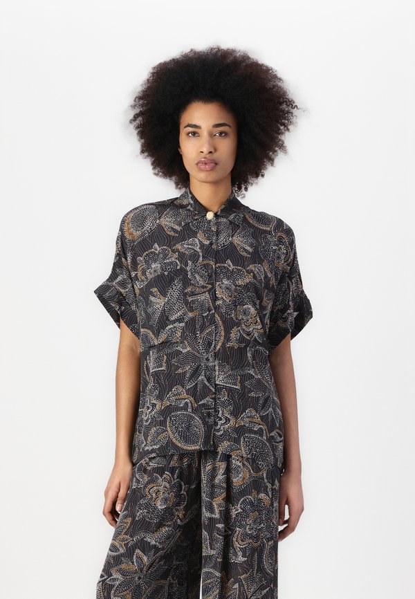 DIAMA - Hemdbluse - phantom indobloom