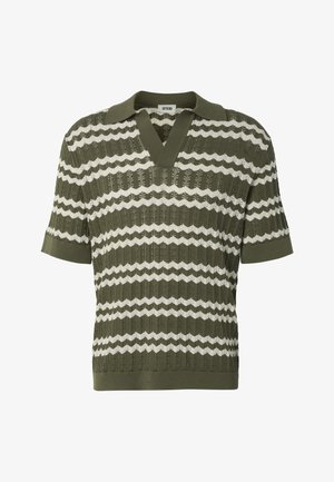 DRYKORN, LAURENZZO_2 - Bluză polo - green