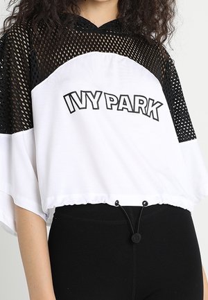 Langærmet T-shirt - white