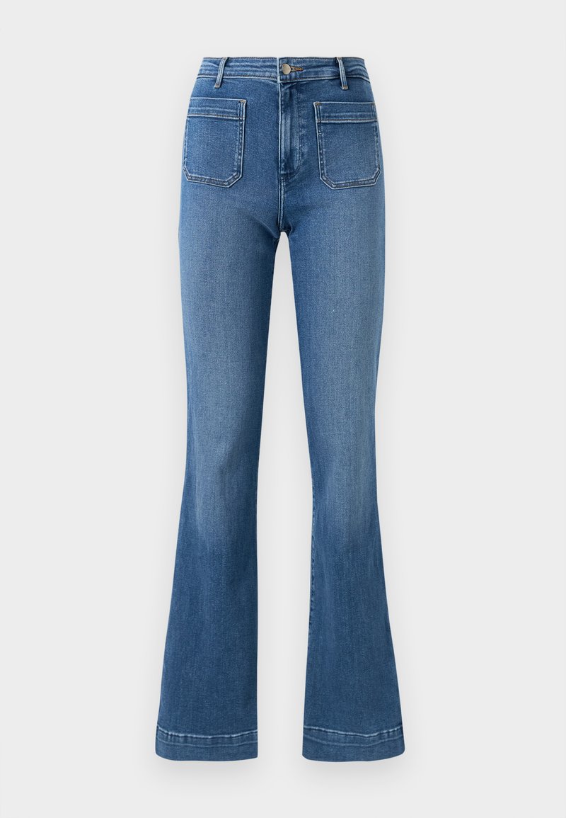 Wrangler Flared Jeans blauw denim/bluedenim Wrangler Flared Jeans blauw denim/bluedenim