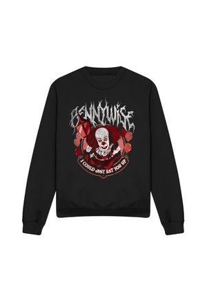 Cotton Soul, IT PENNYWISE METAL POSTER - Sweatshirt - black
