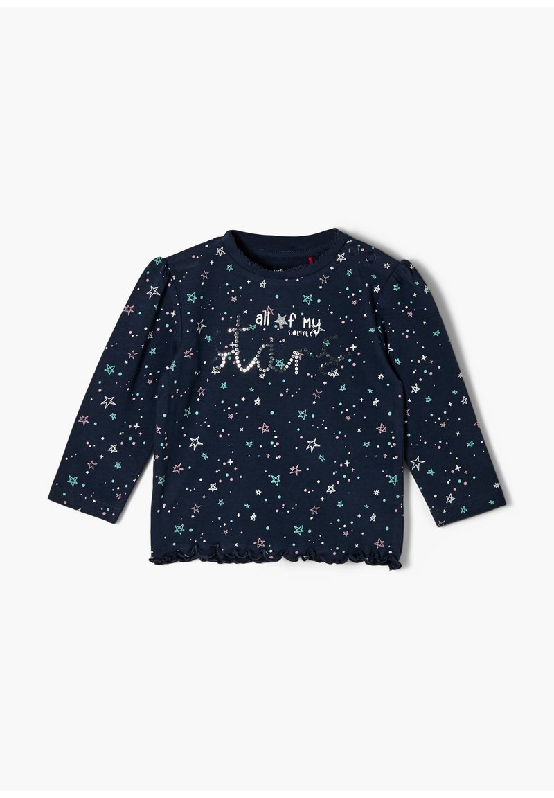 s.Oliver Longsleeve donkerblauw s.Oliver Longsleeve donkerblauw