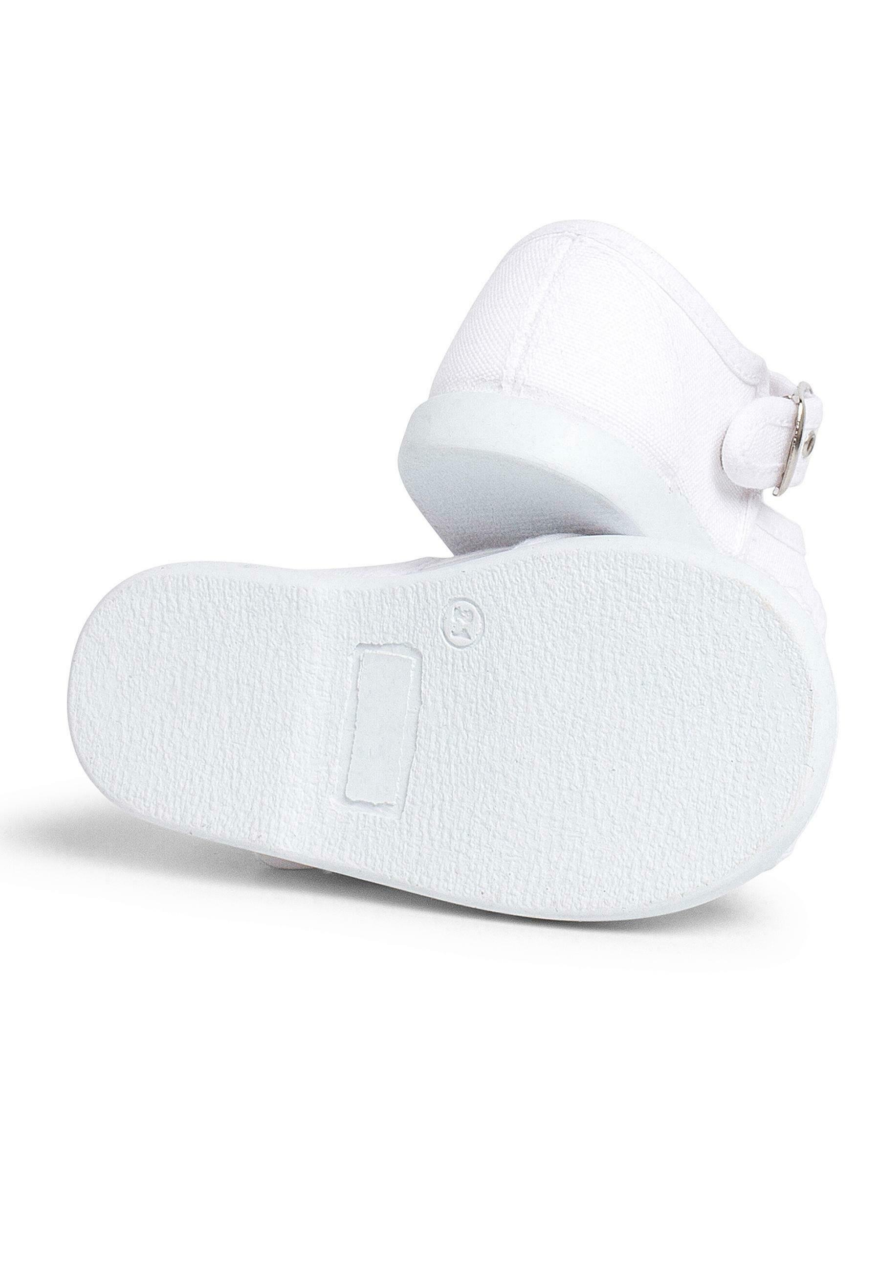 Pisamonas PEPITOS DE LONA ABIERTOS - Riemensandalette - blanco/weiß -  Zalando.de