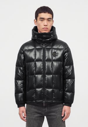 Armani Exchange, Пухено яке - black