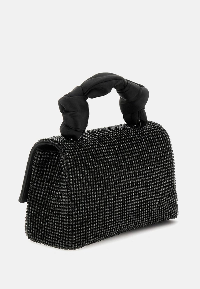 Abendtasche Glitzer Tasche Schwarz Guess MIT STRASS Handtasche