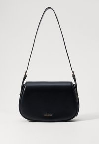 LYDIA FLAP MESSENGER - Borsa a tracolla - black