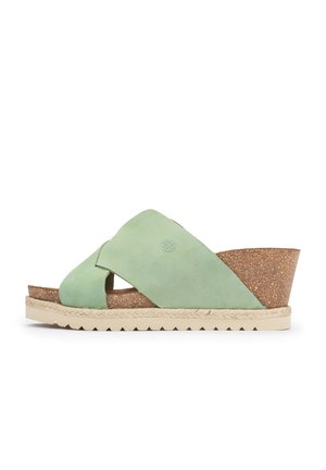 Yokono Ciabattine con tacco - vert