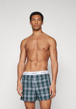 Lacoste 3 PACK - Boxers - sinople/navy blue/white
