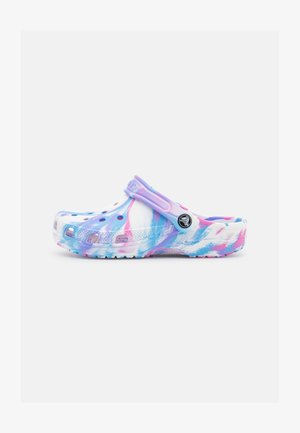 CLASSIC MARBLED - Mules - white/pink