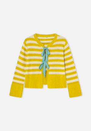 Dr. Bloom, CARDIGAN TINTO ORO - Gilet - gold-coloured