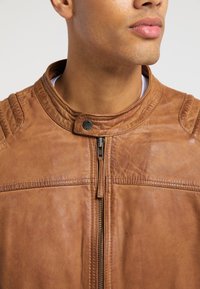 Mustang Leren jas - camel