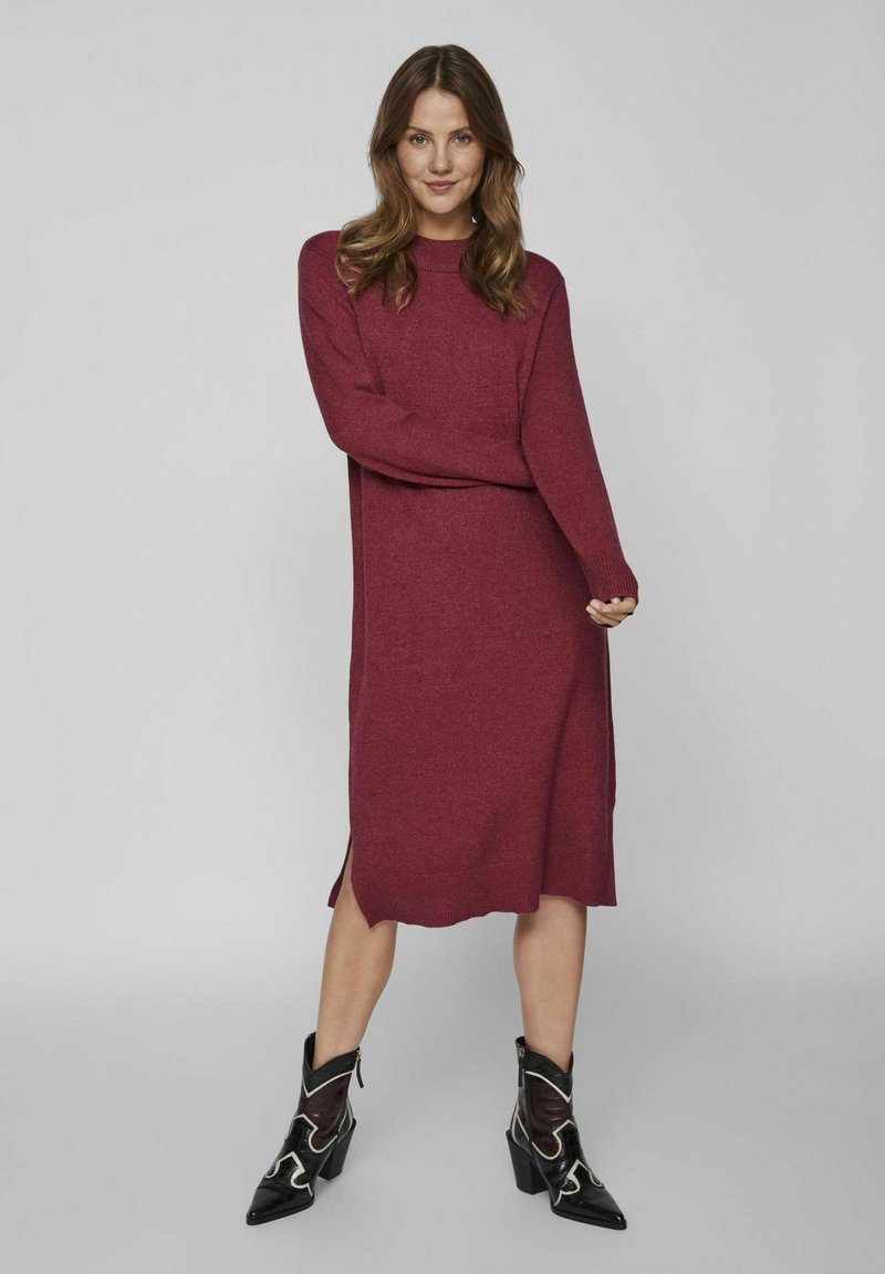 VILA VIRIL ROLL NECK - NOOS - Vestido De Punto