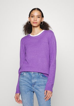 VIRIL - Maglione - purple heart melange