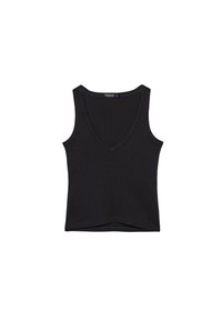RACERBACK V-NECK  - Top - black