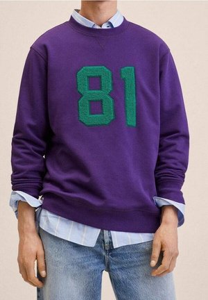 Sweatshirt - purple